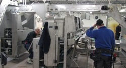 Installation fish machinery